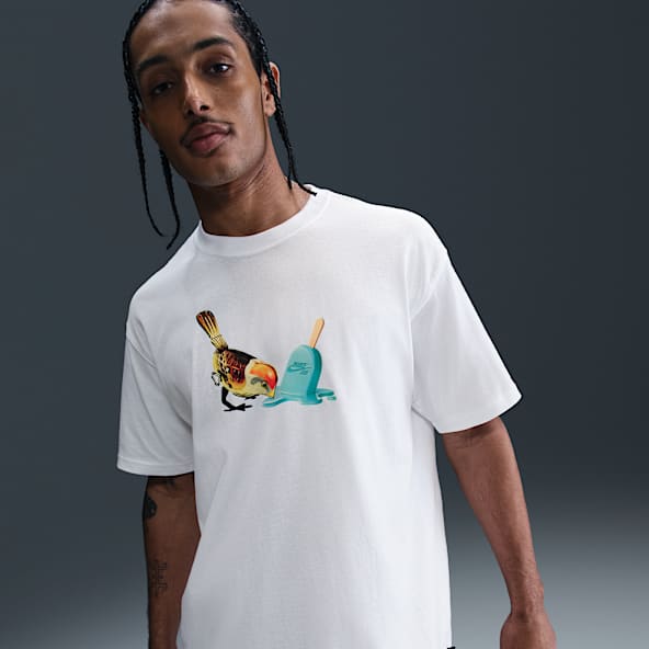新作【Nike】SB グラフィック スケートTシャツ ICE CREAM TEE Nike SB ICE CREAM TEE - Print T-shirt - white - Zalando.co.uk